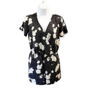 Club Monaco Romper Zemphira Romper Floral Size 8
